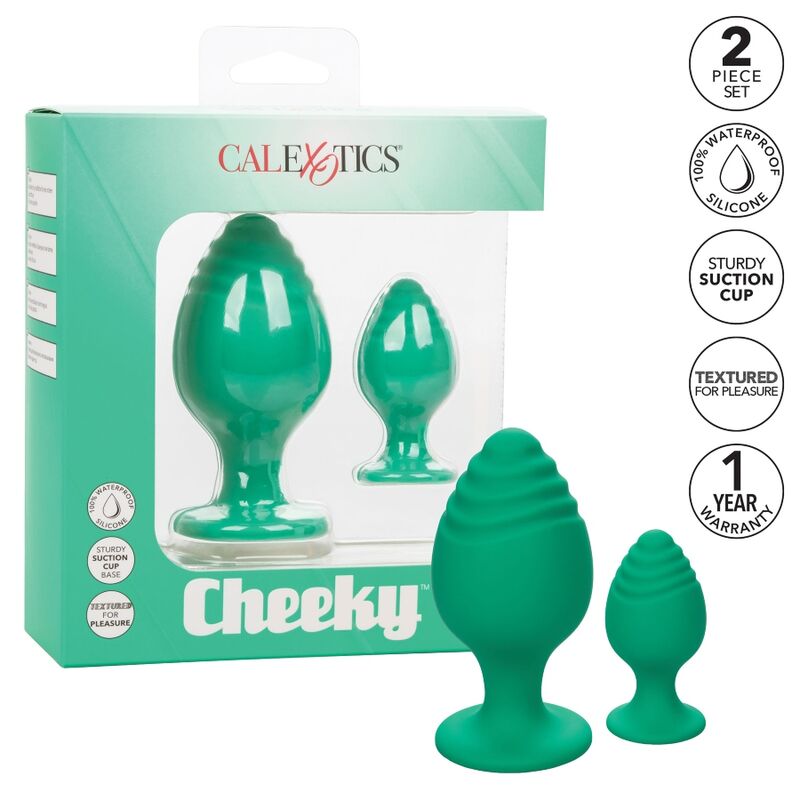 CALEXOTICS - CHEEKY GREEN BUTTPLUG