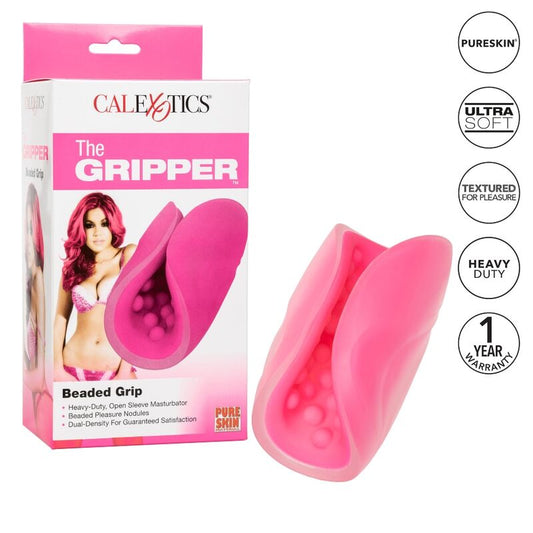 CALEXOTICS - MASTURBATOR WITH BEAD HANDLE