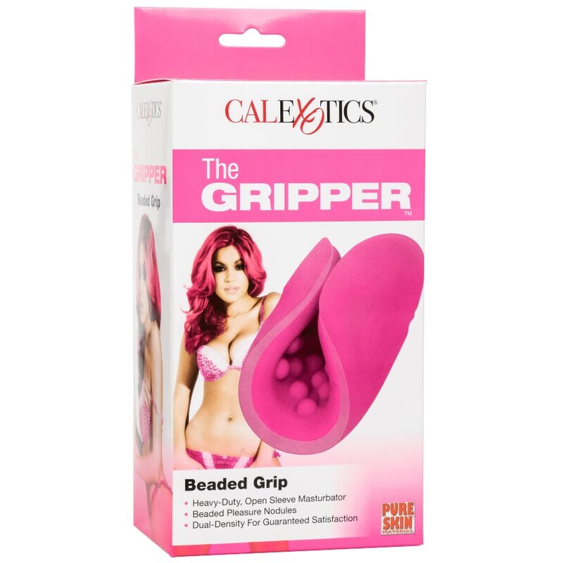 CALEXOTICS - MASTURBATOR WITH BEAD HANDLE