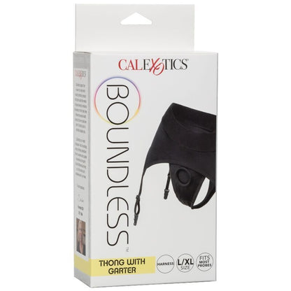 CALEXOTICS - PERIZOMA SENZA SFILATURA CON GIARRETTIERA S/M - CALEXOTICS | Lingerie Harness Boutique