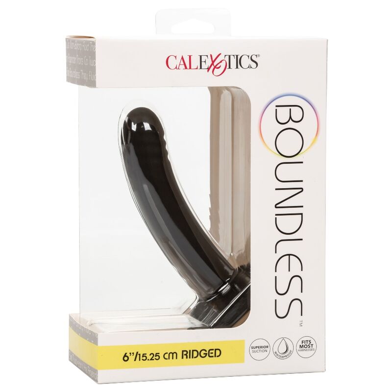 CALEXOTICS - LIMITLESS DILDO 15.25 CM COMPATIBLE WITH HARNESS