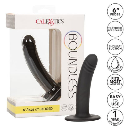 CALEXOTICS - LIMITLESS DILDO 15.25 CM COMPATIBLE WITH HARNESS