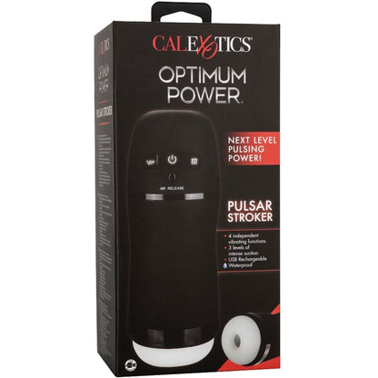 CALEXOTICS - OPTIMUM POWER STROKER FUNZIONI VIBRANTE E ASPIRANTE