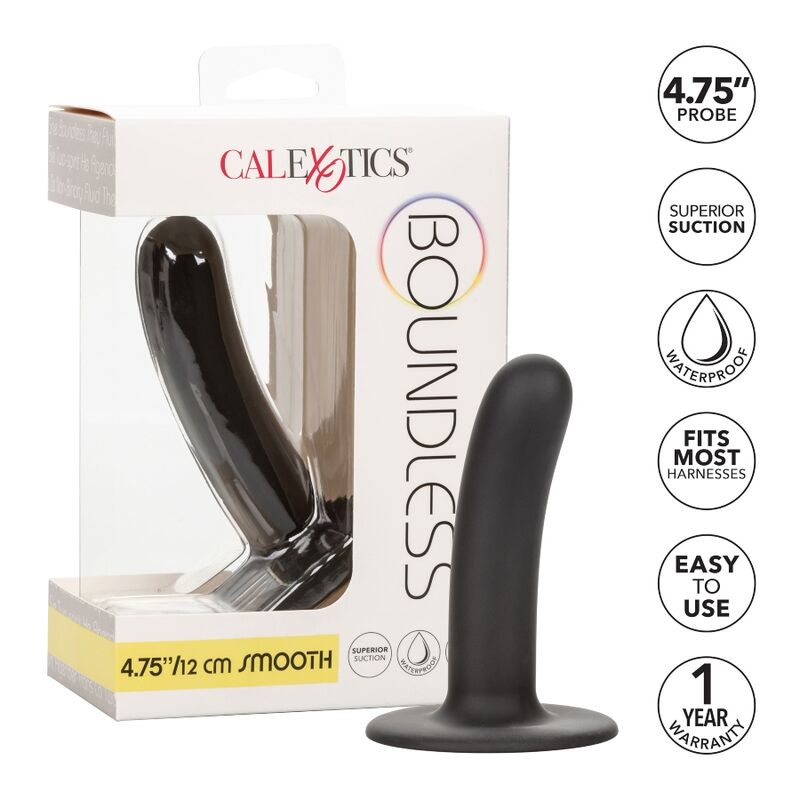 CALEXOTICS - BOUNDLESS DILDO 12 CM COMPATIBILE CON LIMBRACATURA LISCIO - CALEXOTICS | Lingerie Harness Boutique