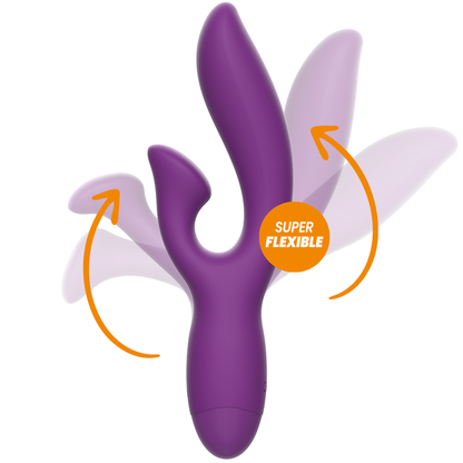 REWOLUTION - REWOFUN VIBRATORE FLESSIBILE CON CONIGLIO - REWOLUTION | Lingerie Harness Boutique