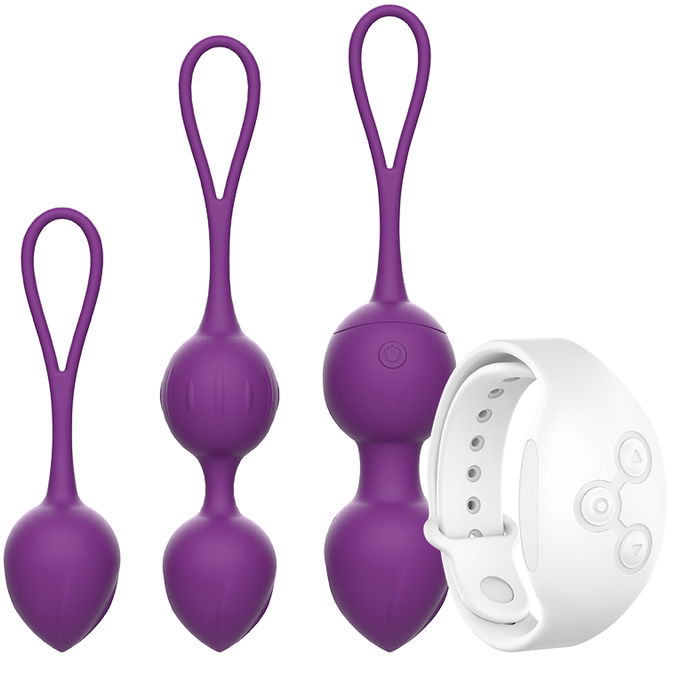 REWOLUTION - REWOBEADS SFERE VIBRANTI TELECOMANDO CON TECNOLOGIA WATCHME - REWOLUTION | Lingerie Harness Boutique