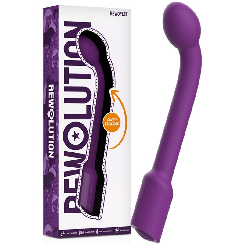 REWOLUTION - REWOFLEX VIBRATORE STIMOLATORE FLESSIBILE DEL PUNTO G - REWOLUTION | Lingerie Harness Boutique