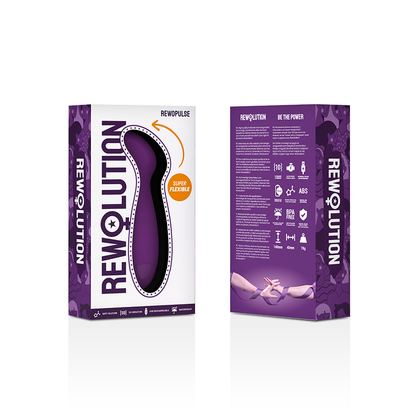 REWOLUTION - REWOPULSE VIBRATORE FLESSIBILE STIMOLATORE DEL PUNTO G - REWOLUTION | Lingerie Harness Boutique
