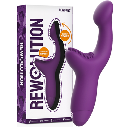 REWOLUTION - REWOKISS VIBRATORE PUNTO PER STIMOLATORE - REWOLUTION | Lingerie Harness Boutique