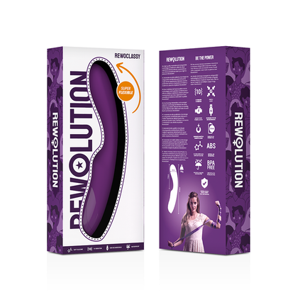 REWOLUTION - REWOCLASSY VIBRATORE FLESSIBILE - REWOLUTION | Lingerie Harness Boutique