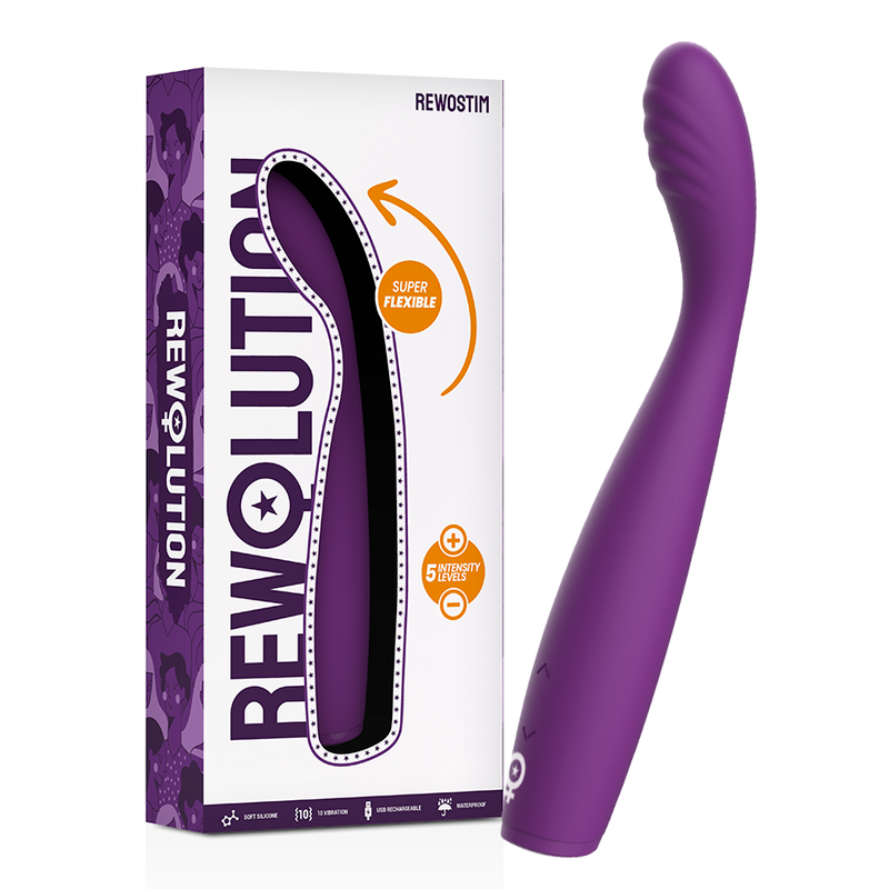 REWOLUTION - VIBRATORE FLESSIBILE REWOSTIM - REWOLUTION | Lingerie Harness Boutique