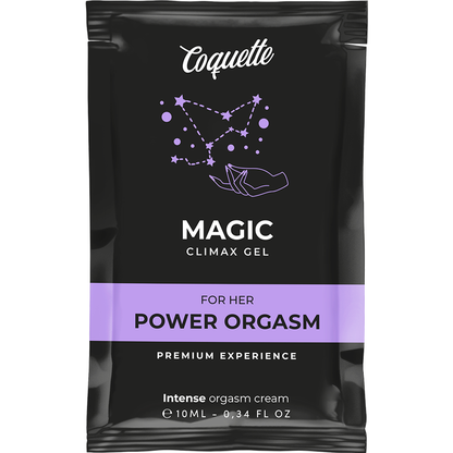 COQUETTE CHIC DESIRE - POCKET MAGIC CLIMAX GEL PER LEI GEL PER IL MIGLIORAMENTO DELLORGASMO 10 ML - COQUETTE COSMETICS | Lingerie Harness Boutique