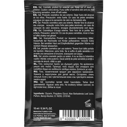 COQUETTE CHIC DESIRE - POCKET CHRONOS GEL RITARDANTE RITARDANTE PER LUI 10 ML - COQUETTE COSMETICS | Lingerie Harness Boutique