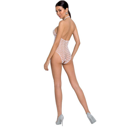 PASSION - WOMAN BS087 BODYSTOCKING BIANCO TAGLIA UNICA - PASSION WOMAN | Lingerie Harness Boutique