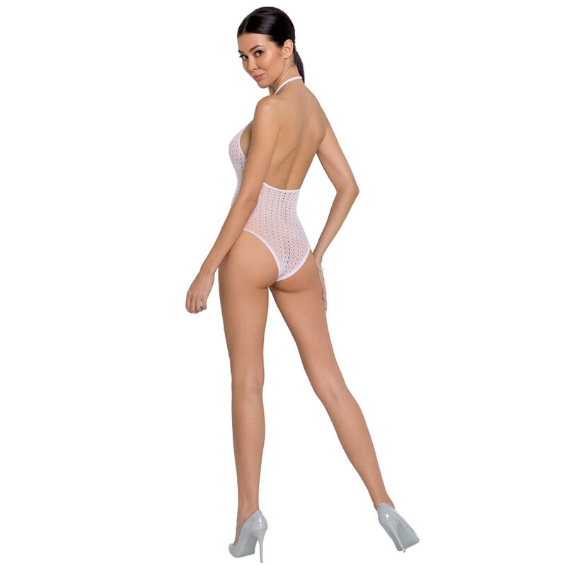PASSION - WOMAN BS088 BODYSTOCKING BIANCO TAGLIA UNICA - PASSION WOMAN | Lingerie Harness Boutique