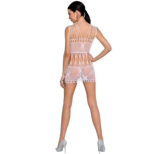 PASSION - WOMAN BS090 BODYSTOCKING BIANCO TAGLIA UNICA - PASSION WOMAN | Lingerie Harness Boutique