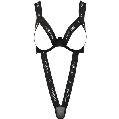 PASSION - KYOKA TEDDY NERO L/XL - PASSION WOMAN TEDDIES | Lingerie Harness Boutique