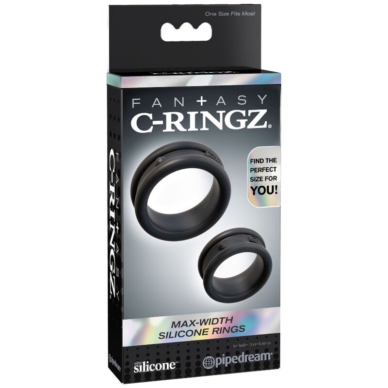 FANTASY C-RINGZ - ANELLI IN SILICONE MAX / LARGHEZZA - FANTASY C-RINGZ | Lingerie Harness Boutique
