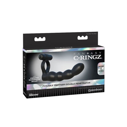 FANTASY C-RINGZ - DOPPIO PENETRATORE POSABILE - FANTASY C-RINGZ | Lingerie Harness Boutique