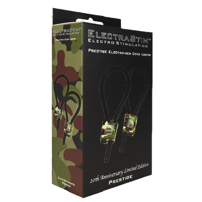 ELECTRASTIM - PRESTIGE ELECTRALOOPS CAMOUFLAGE ADJUSTABLE COCK RINGS