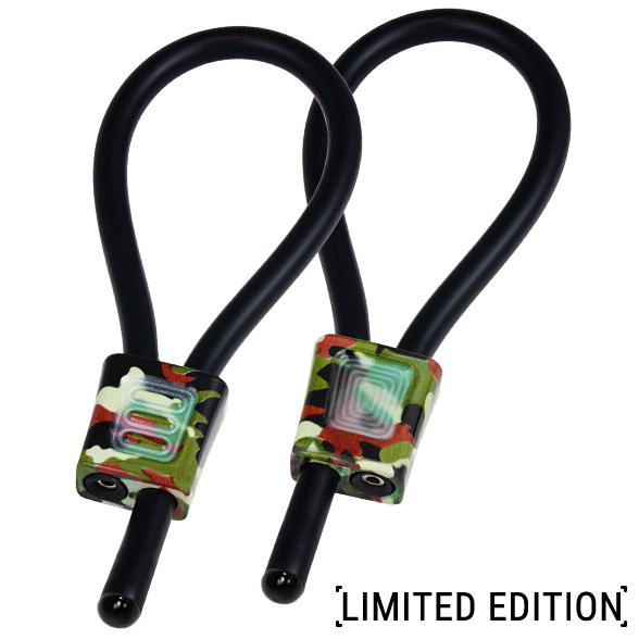 ELECTRASTIM - ANELLI PER IL CAZZO REGOLABILI PRESTIGE ELECTRALOOPS CAMOUFLAGE - ELECTRASTIM | Lingerie Harness Boutique