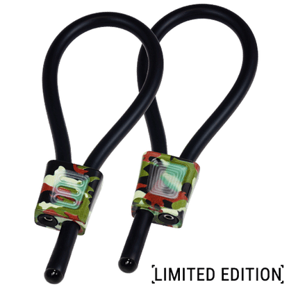 ELECTRASTIM - ANELLI PER IL CAZZO REGOLABILI PRESTIGE ELECTRALOOPS CAMOUFLAGE - ELECTRASTIM | Lingerie Harness Boutique