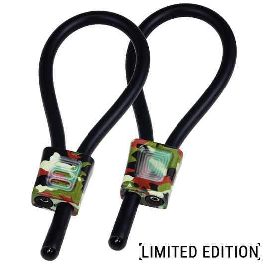 ELECTRASTIM - ANELLI PER IL CAZZO REGOLABILI PRESTIGE ELECTRALOOPS CAMOUFLAGE - ELECTRASTIM | Lingerie Harness Boutique