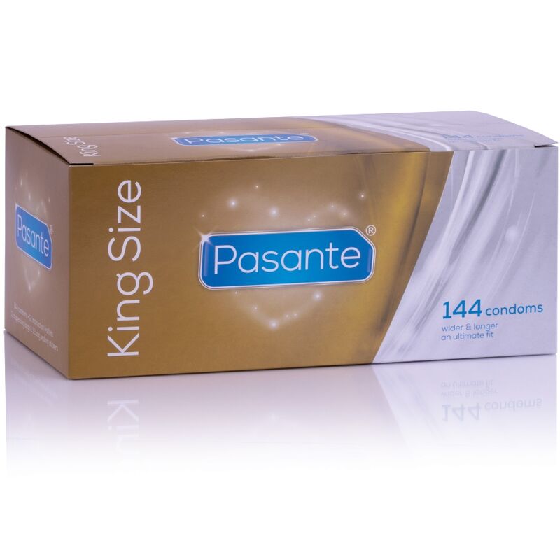 PASANTE - KING SIZE CONDOMS BOX 144 UNITS