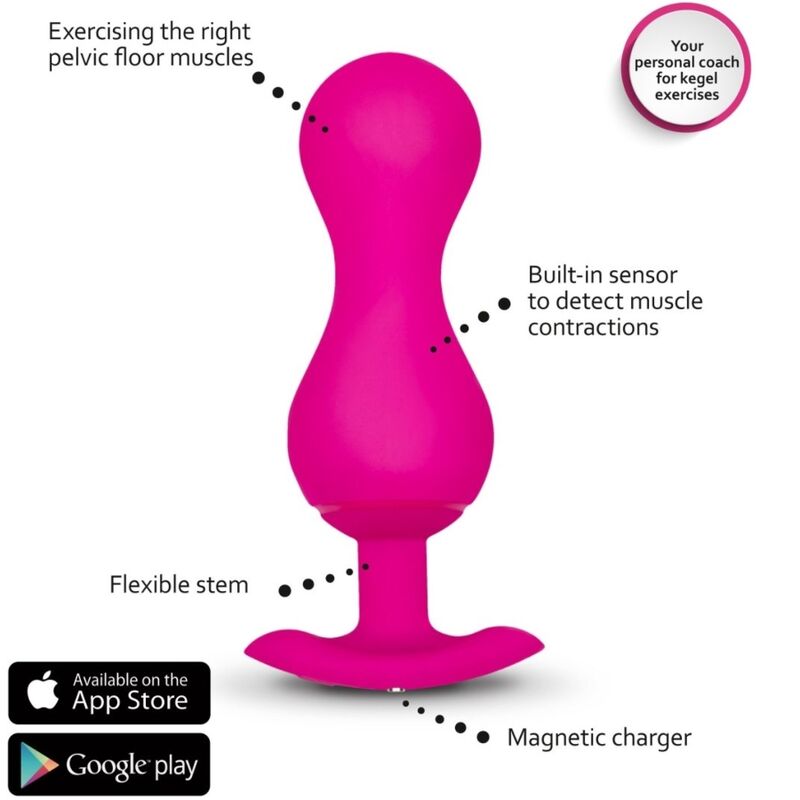 G-VIBE - GBALLS 3 - KEGEL BALLS WITH APP