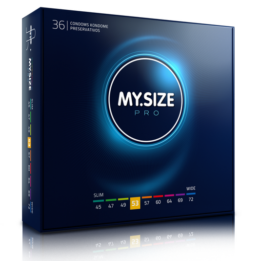 MY SIZE - PRO CONDOMS 53 MM 36 UNITS