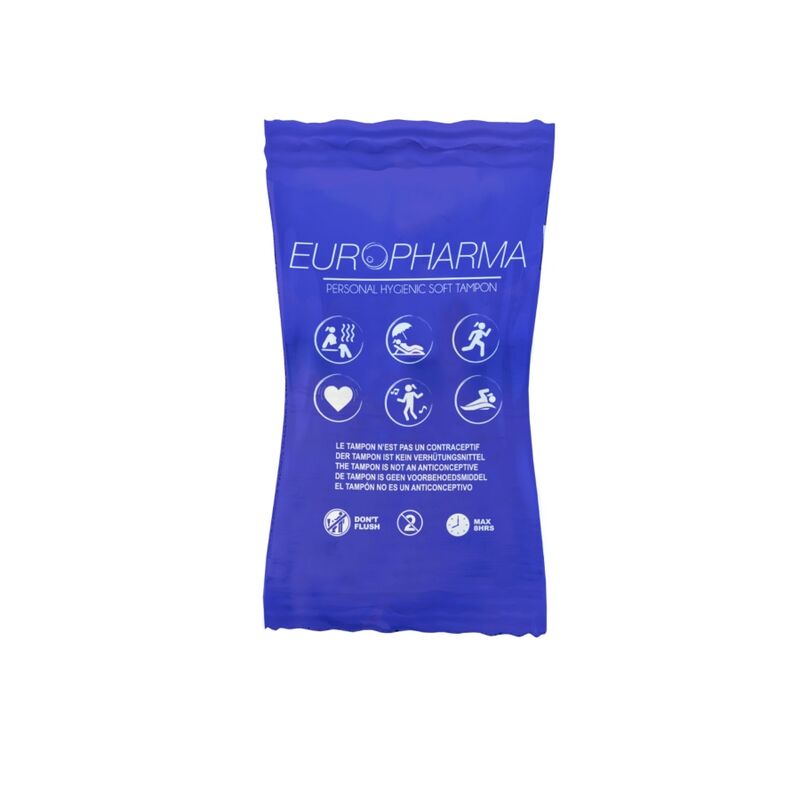 EUROPHARMA - TAMPONI AD AZIONE 6 UNITÀ - EUROPHARMA | Lingerie Harness Boutique