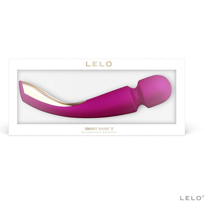 LELO - MASSAGGIATORE SMART WAND MEDIUM 2 ROSA PROFONDA - LELO | Lingerie Harness Boutique