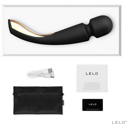 LELO - MASSAGGIATORE SMART MEDIUM WAND 2 NERO - LELO | Lingerie Harness Boutique