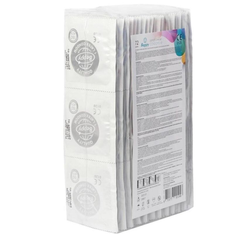 BEPPY - PRESERVATIVI NATURALI 72 UNITÀ - BEPPY | Lingerie Harness Boutique