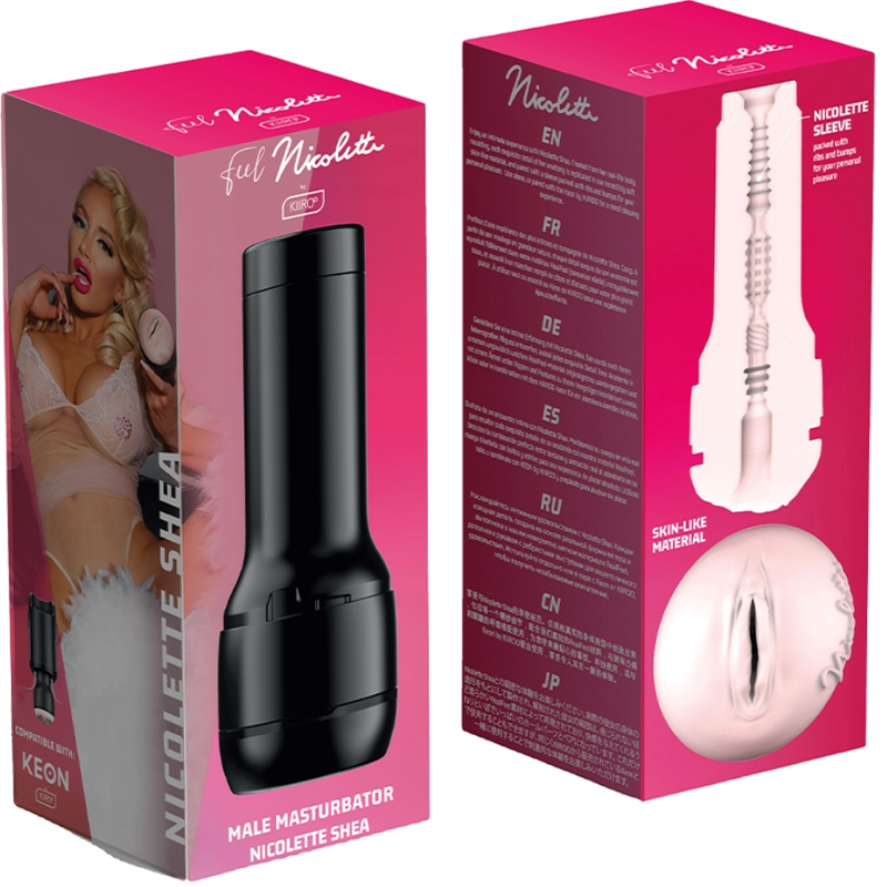 KIIROO - FEEL NICOLETTE SHEA FROM THE STARS COLLECTION STROKERS 