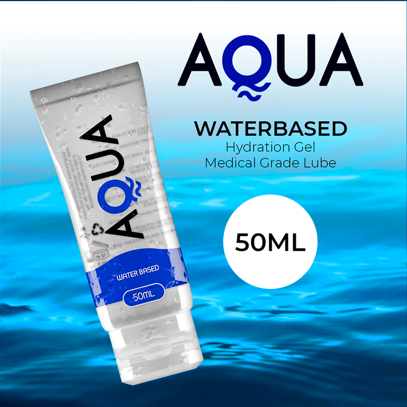 AQUA QUALITY - LUBRIFICANTE A BASE ACQUA 50 ML - AQUA QUALITY | Lingerie Harness Boutique