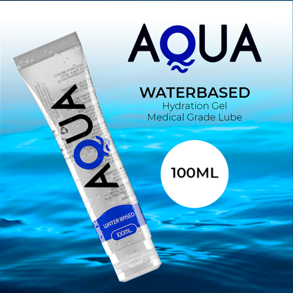 AQUA QUALITY - LUBRIFICANTE A BASE ACQUA 100 ML - AQUA QUALITY | Lingerie Harness Boutique