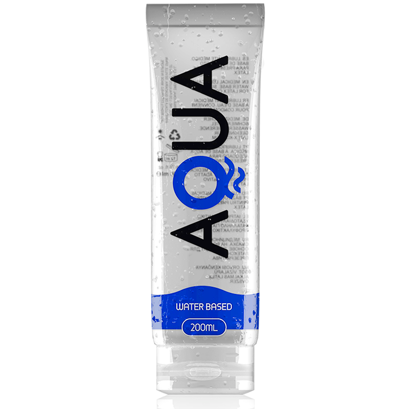 AQUA QUALITY - LUBRIFICANTE A BASE ACQUA 200 ML - AQUA QUALITY | Lingerie Harness Boutique