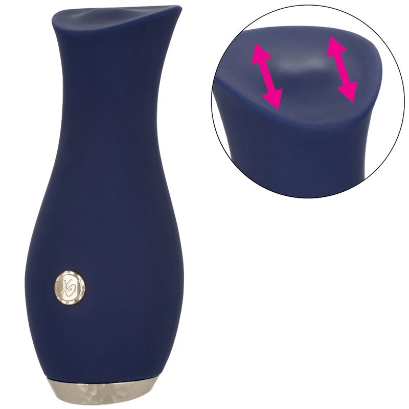 CALEXOTICS - CHIC TULIP MASAJEADOR AZUL - CALEXOTICS | Lingerie Harness Boutique