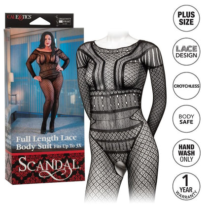 CALEXOTICS - PLUS SIZE LACE BODY