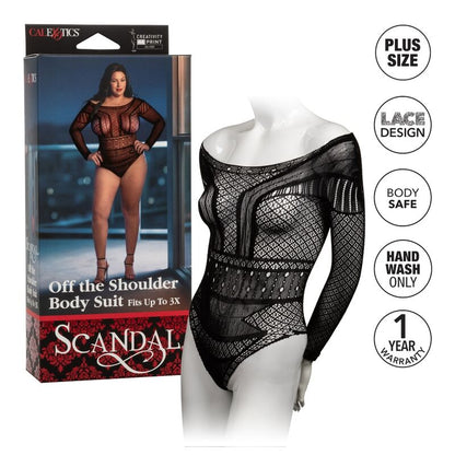 CALEXOTICS - SCANDAL SHOULDER BODY PLUS SIZE