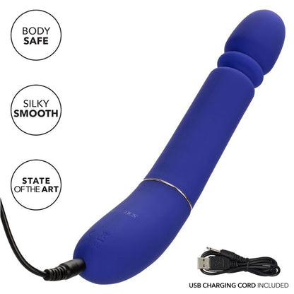 CALEXOTICS - SHAMELESS SLIM THUMPER BLU - CALEXOTICS | Lingerie Harness Boutique