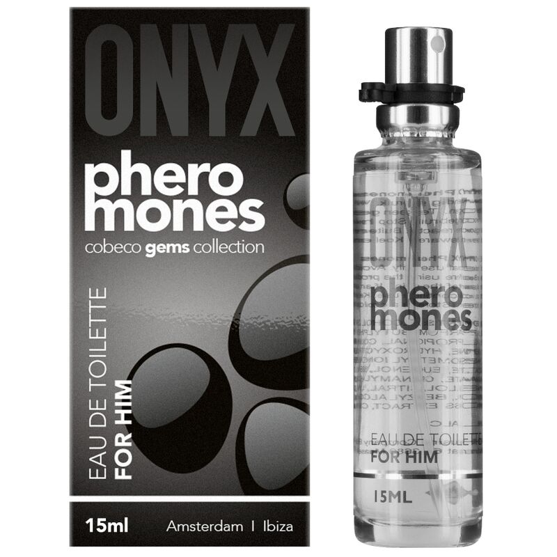COBECO - ONYX PHEROMONES EAU DE TOILETTE PER LUI 15ML - COBECO - MALE | Lingerie Harness Boutique