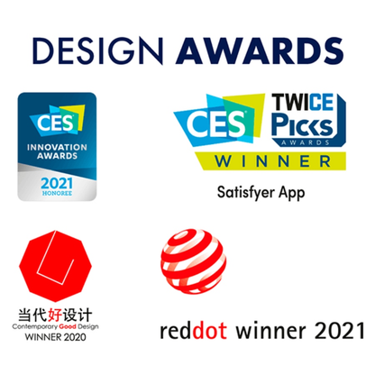 SATISFYER - VIBRATORE DOUBLE FUN PARTNER NERO - SATISFYER CONNECT | Lingerie Harness Boutique