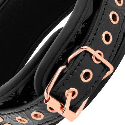 BEGME - BLACK EDITION PREMIUM COLLARE IN PELLE VEGANA - BEGME BLACK EDITION | Lingerie Harness Boutique