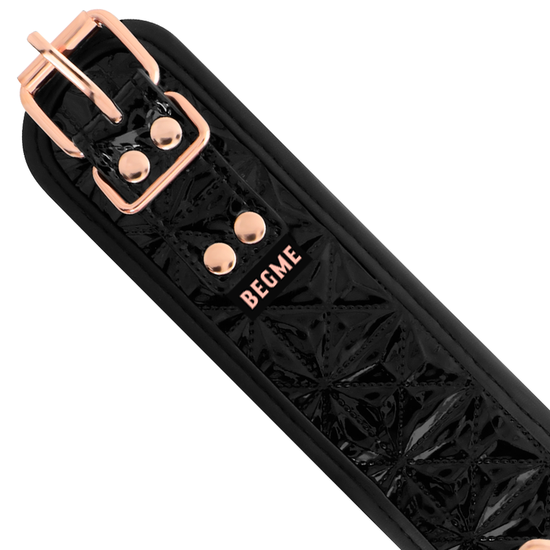 BEGME - BLACK EDITION PREMIUM COLLARE IN PELLE VEGANA - BEGME BLACK EDITION | Lingerie Harness Boutique