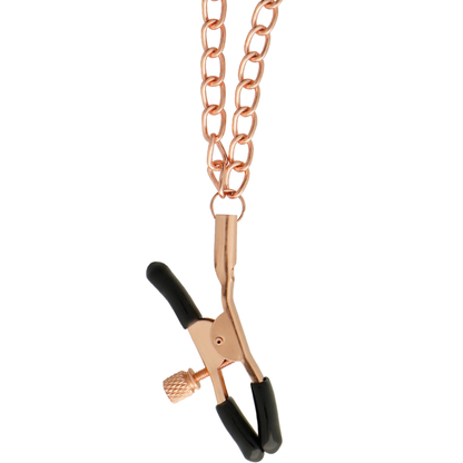 BEGME - BLACK EDITION COLLARE CON MORSETTI PER CAPEZZOLI - BEGME BLACK EDITION | Lingerie Harness Boutique