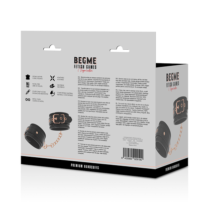 BEGME -  BLACK EDITION PREMIUM MANETTE - BEGME BLACK EDITION | Lingerie Harness Boutique