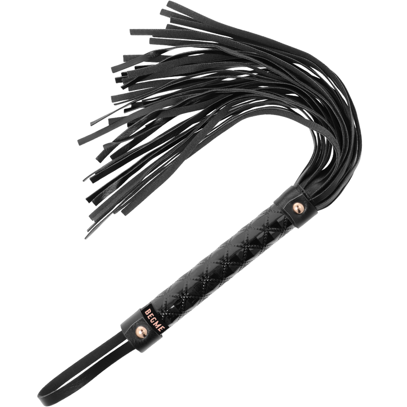 BEGME - BLACK EDITION FLOGGER IN PELLE VEGANA - BEGME BLACK EDITION | Lingerie Harness Boutique