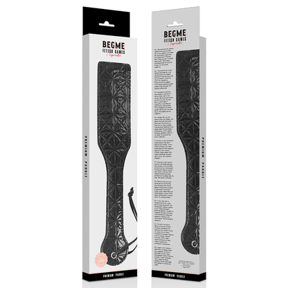 BEGME - PAGAIA IN PELLE VEGANA EDIZIONE NERA - BEGME BLACK EDITION | Lingerie Harness Boutique